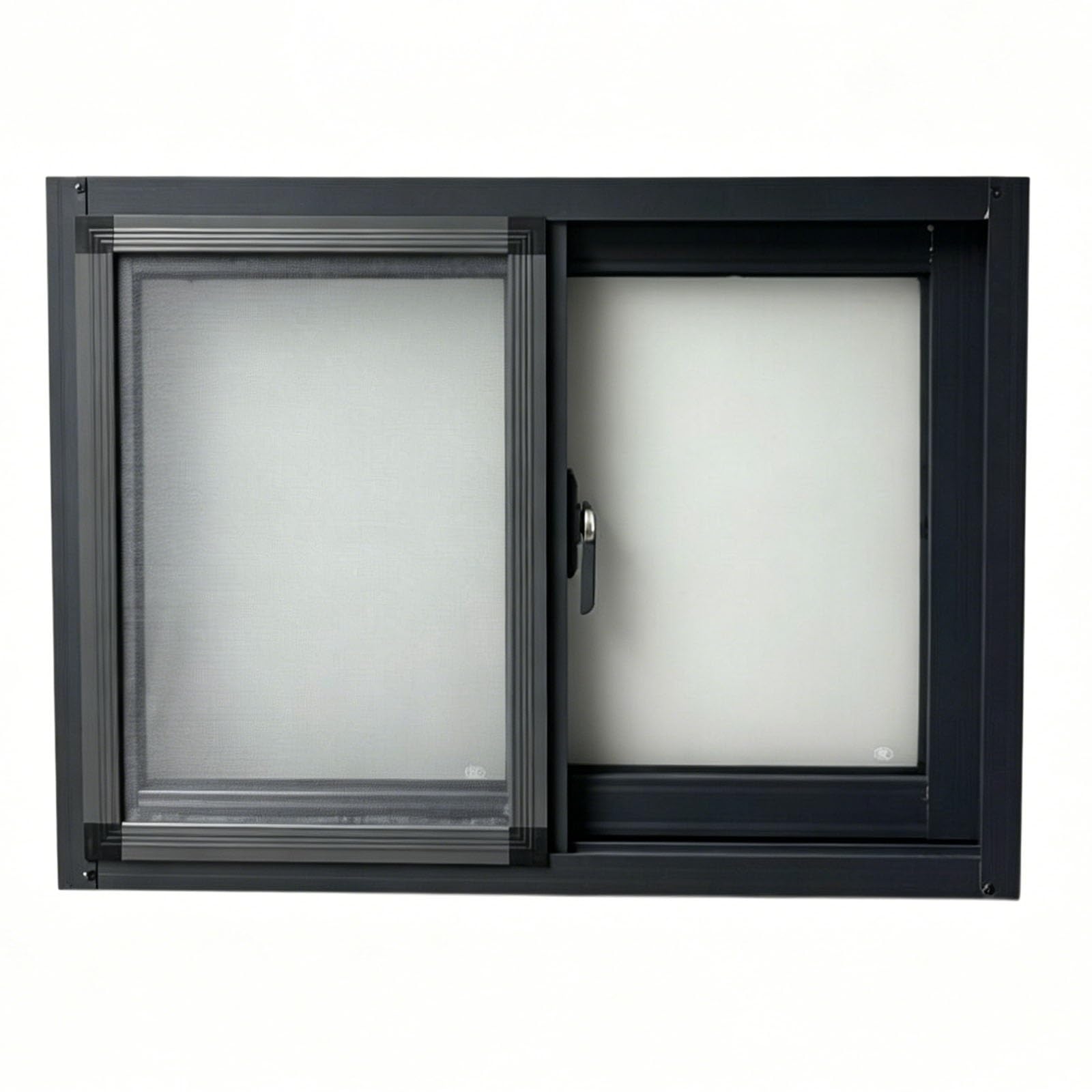 Ventana corredera Horizontal de Aluminio 105x30cm mosquitera