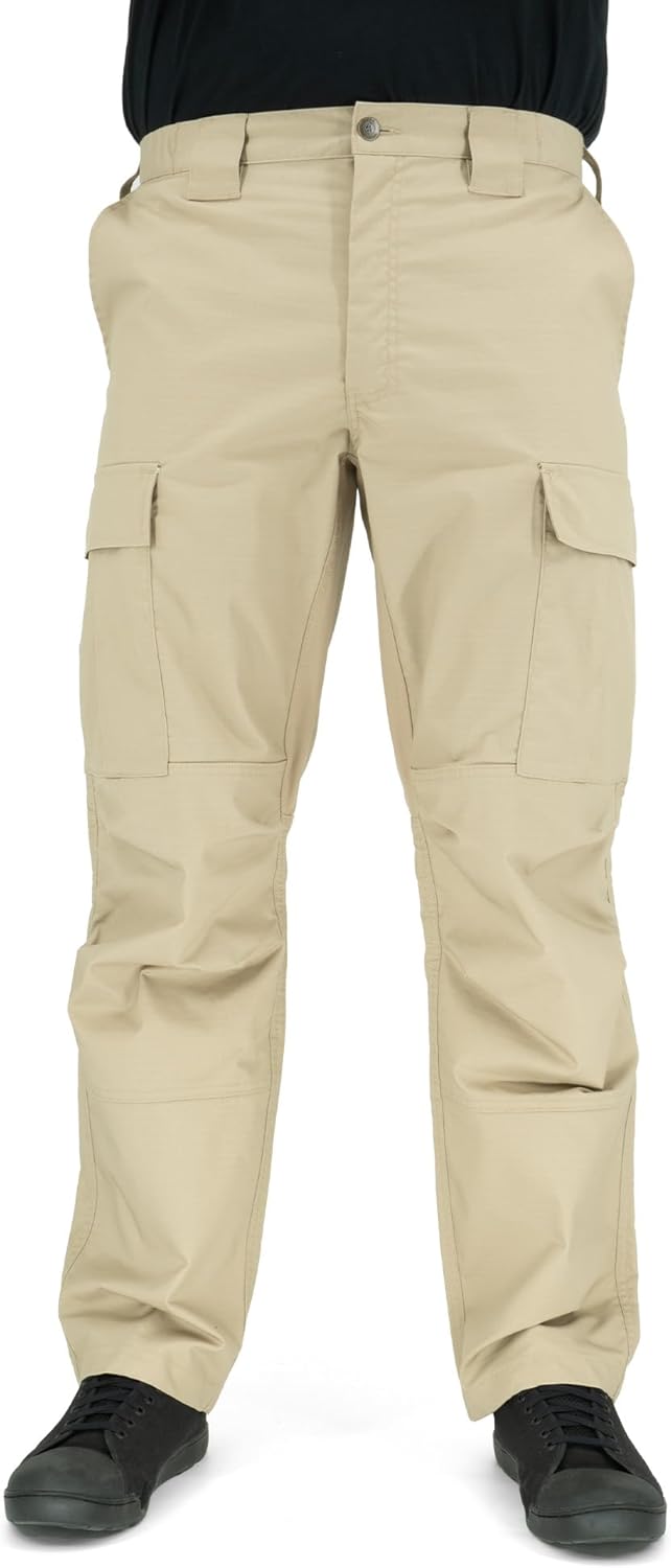 LAPG Atlas BDU Tactical Cargo Pants for Men, Stretch Tech System, Mid-Rise, Athletic Fit Men’s Work Hiking Pants
