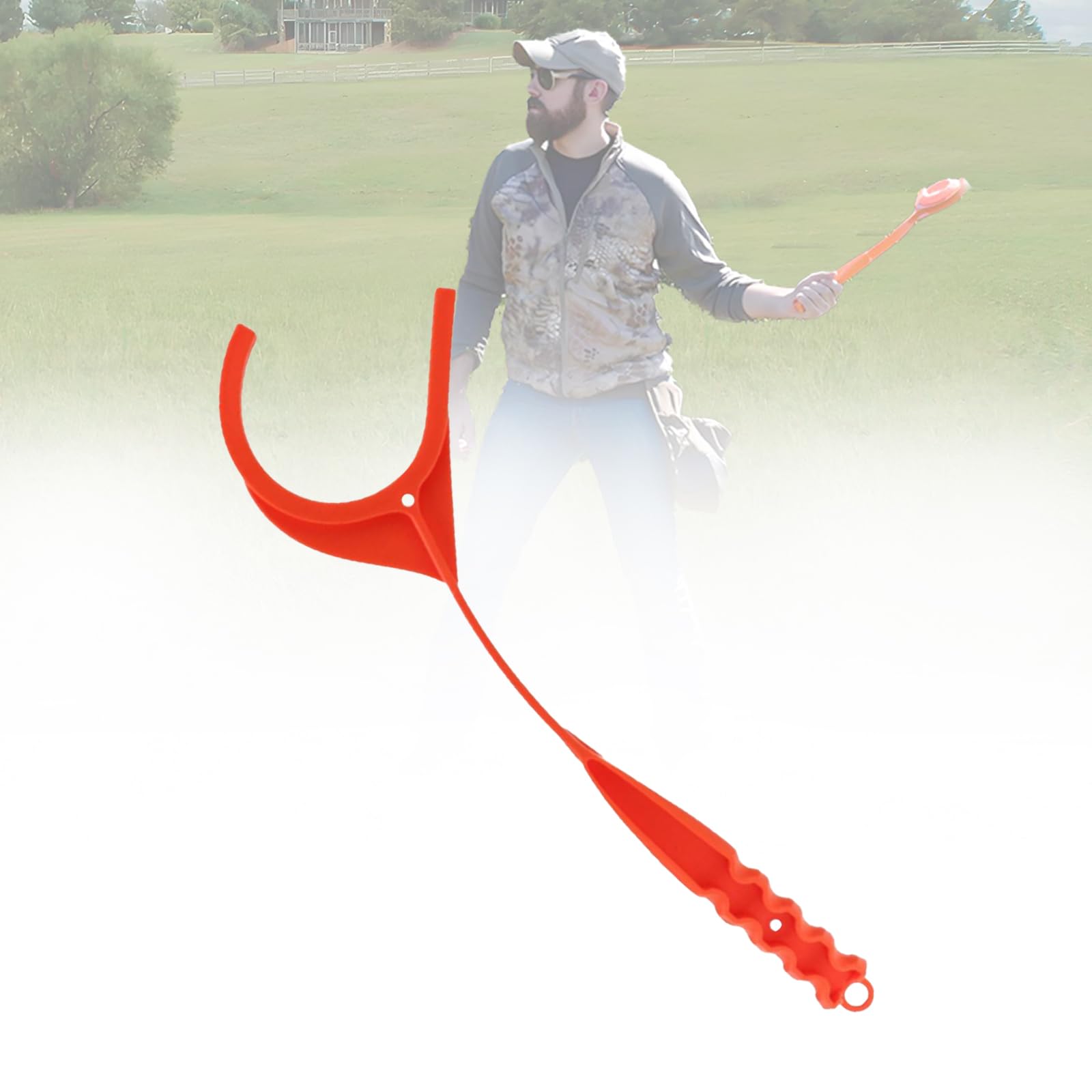 Handheld-Tonwerfer – Tonscheibenwerfer für Outdoor-Schießen, Sport und Jagd, 50,8 cm L, 1 Stück