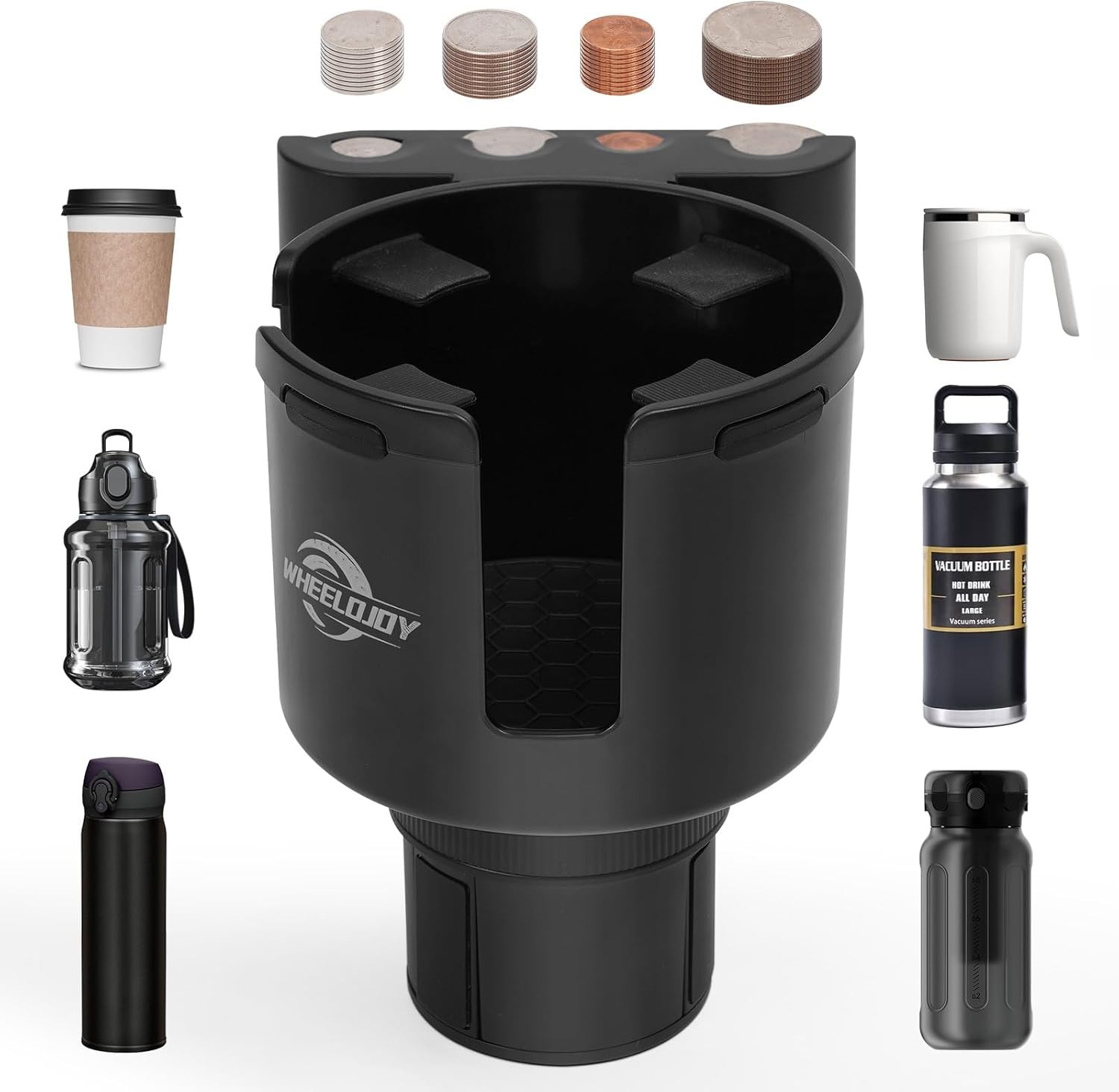 カップ&コインホルダー2イン1。 Amazon.co.jp: スマホホルダー 車 ドリンクホルダー 2in1 カップホルダー 車 ドリンクホルダー  スマホスタンド 車載スマホホルダー 360度 回転 携帯ホルダー カップホルダー付き 車用 携帯電話 カップスタンド 車載 2in1デザイン カップ  ...