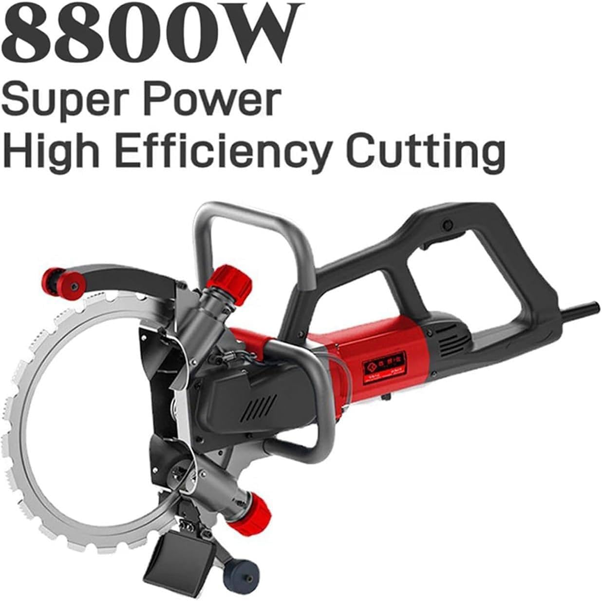 Sierra circular eléctrica sin escobillas de 8800 W/9500 W, profundidad de corte de 270/300 mm, 3000 RPM, máquina de corte de ranura eléctrica para granito, piedra, 8800W-2cuchillas