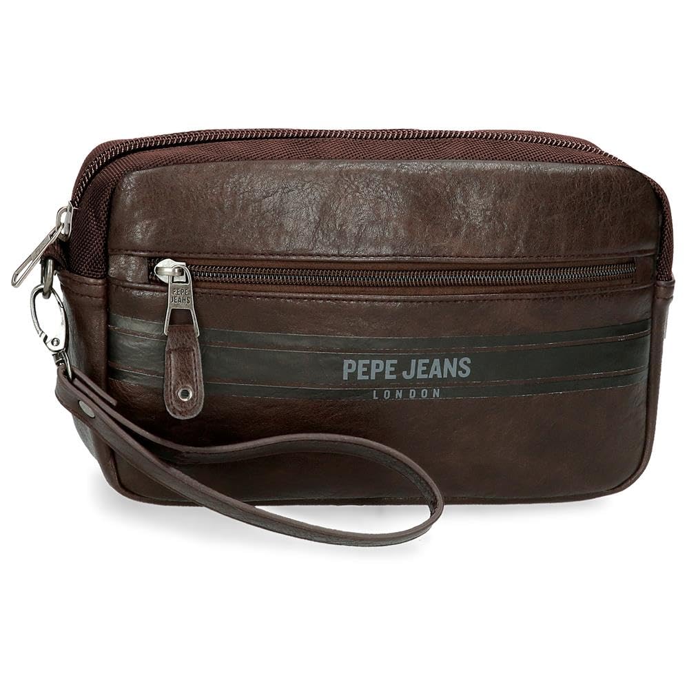 Borse a tracolla e beauty case Pepe Jeans Horley marrone, nero, poliestere, diverse dimensioni