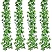 Outgeek Artificial Ivy, 12 Strands 84 Ft Silk Fake Ivy Leaves Hanging Vine Leaves Garland for Wedding Party Garden Wall Decoration