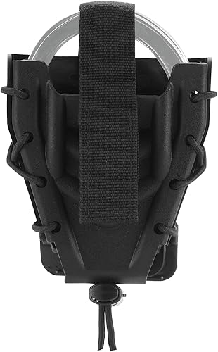 Funda para esposas, funda para esposas con parte superior abierta, bolsa de brazalete de aplicación de la ley para cinturón de serviciochaleco