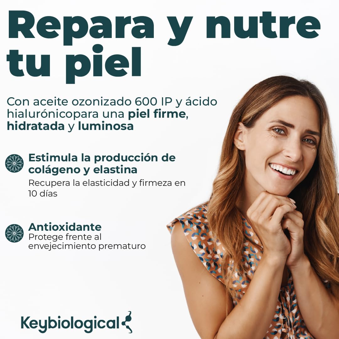 Crema De Noche Facial Regeneradora + Crema Hidratante Facial Mujer Con Ácido Hialurónico + Crema Antiarrugas Mujer Con AOVE Ozonizado + Centella Asiática + Vitamina E + Hidratante Facial Vegana