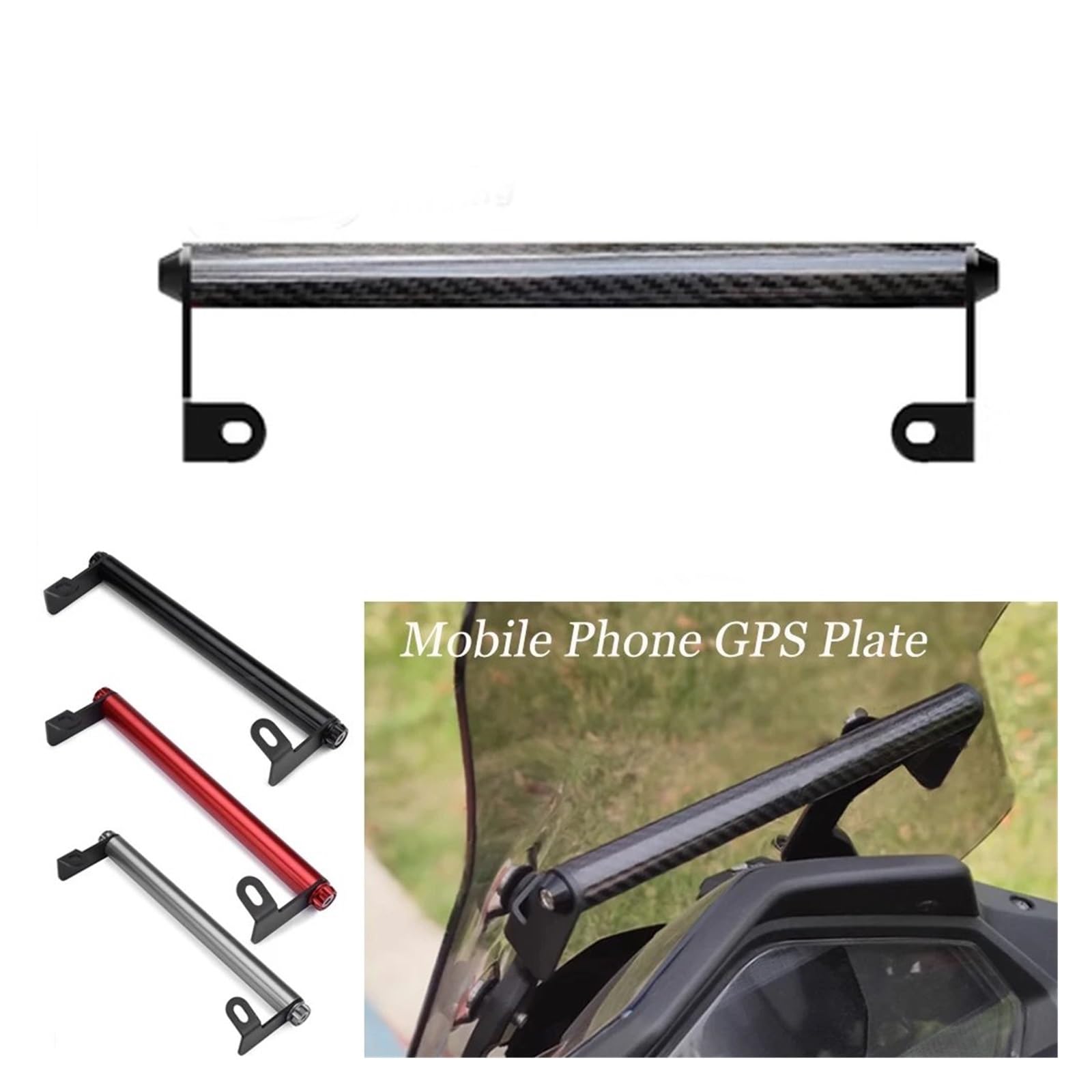 Supporto Piastra Navigazione PER KYMCO PER DTX360 PER DTX 360 S350 S250 Barra Di Espansione Per Parabrezza Anteriore Per Moto Supporto Per Telefono Cellulare Con Navigazione GPS GPS