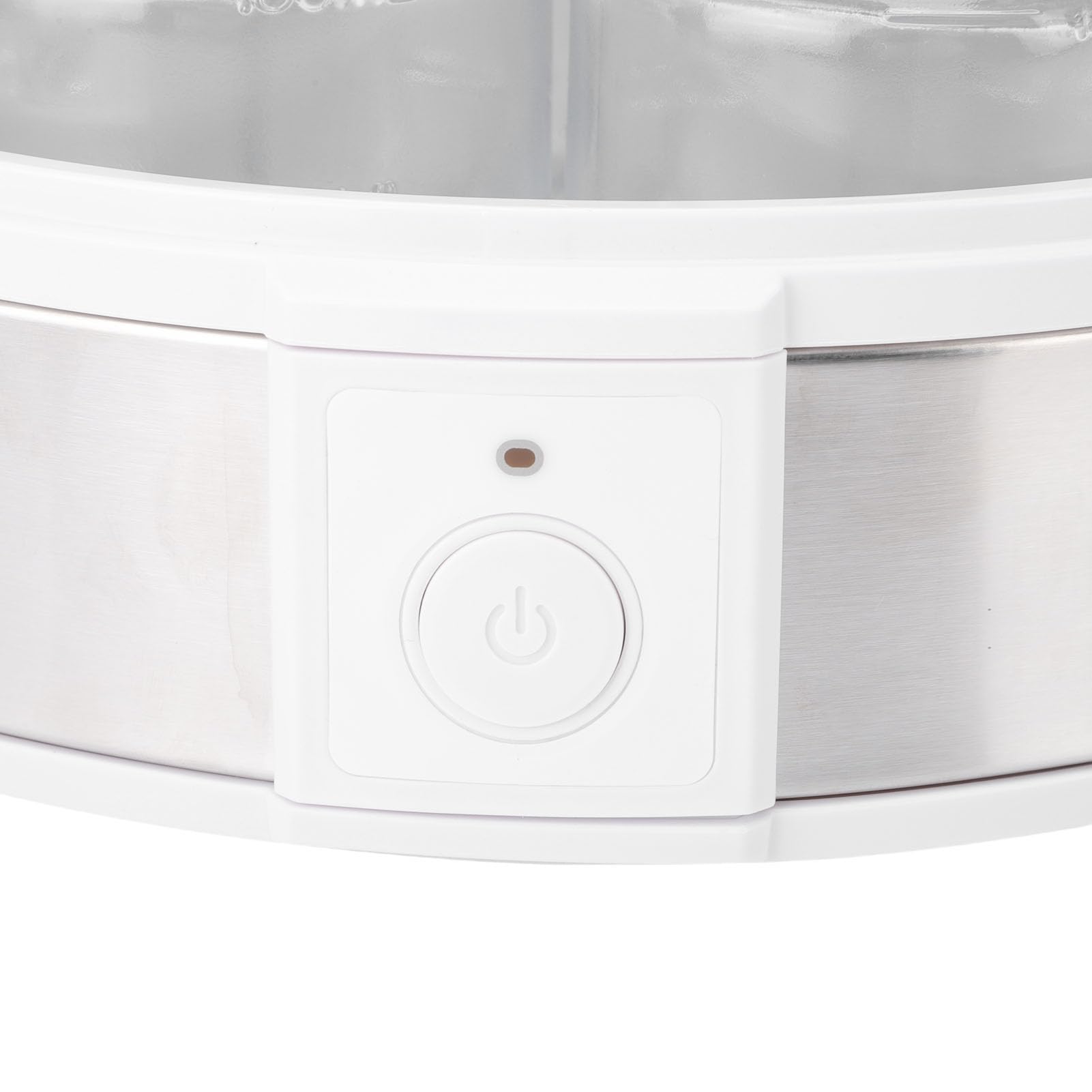 GOWENIC Yogurtiera Elettrica, Macchina per Yogurt Fatta in Casa da 20 W con 7 Tazze di Vetro, Yogurtiera Greca Portatile Multifunzionale per Marmellate, Budini, Gelato, Temperatura Costante