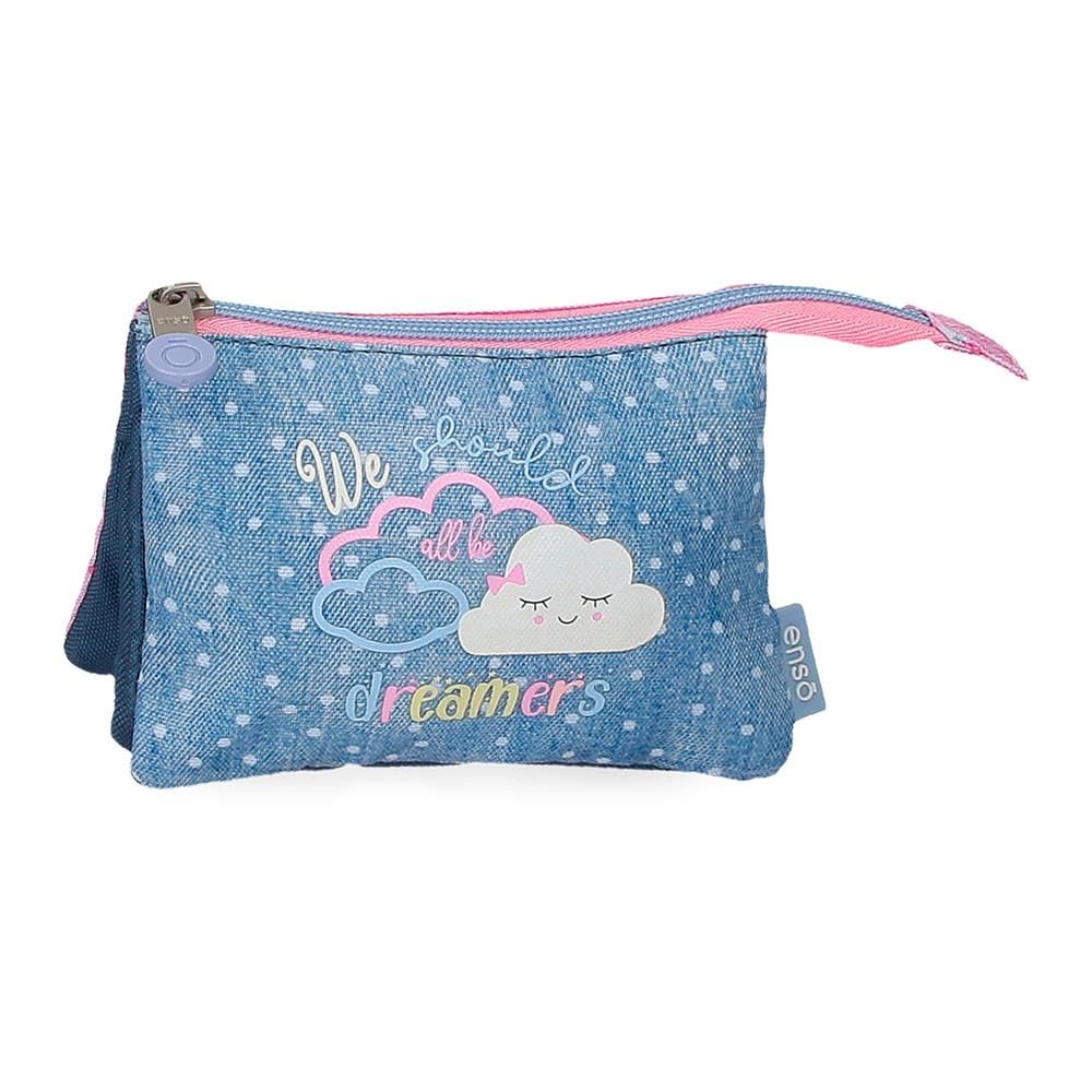 Enso Dreamer Wallet Blue 14x10x5cm Polyester by Joumma Bags, Blue, Billfold