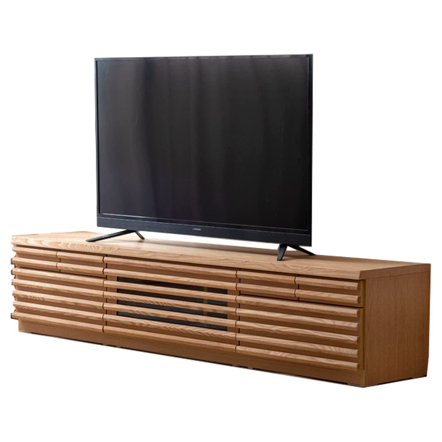 Amazon｜タンスのゲン テレビ台 完成品 幅180cm ローボード 天然木