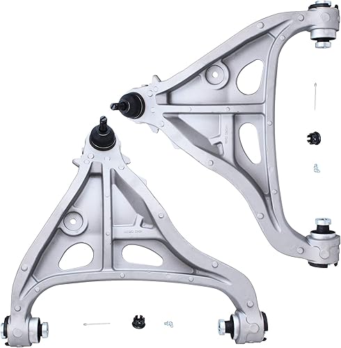 Miniatura 35 de Detroit Axle - 2 brazos de control superiores delanteros para Jeep Grand Cherokee Commander 2005-2010, brazos de control superior con ensamblaje de