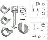 Vista 4 de Barrel Door Lock Cylinder Repair Kit 51218244049 Compatible with 3 Series E46 320i 323i 325i 328i 330i M3 Sedan Coupe Convertible