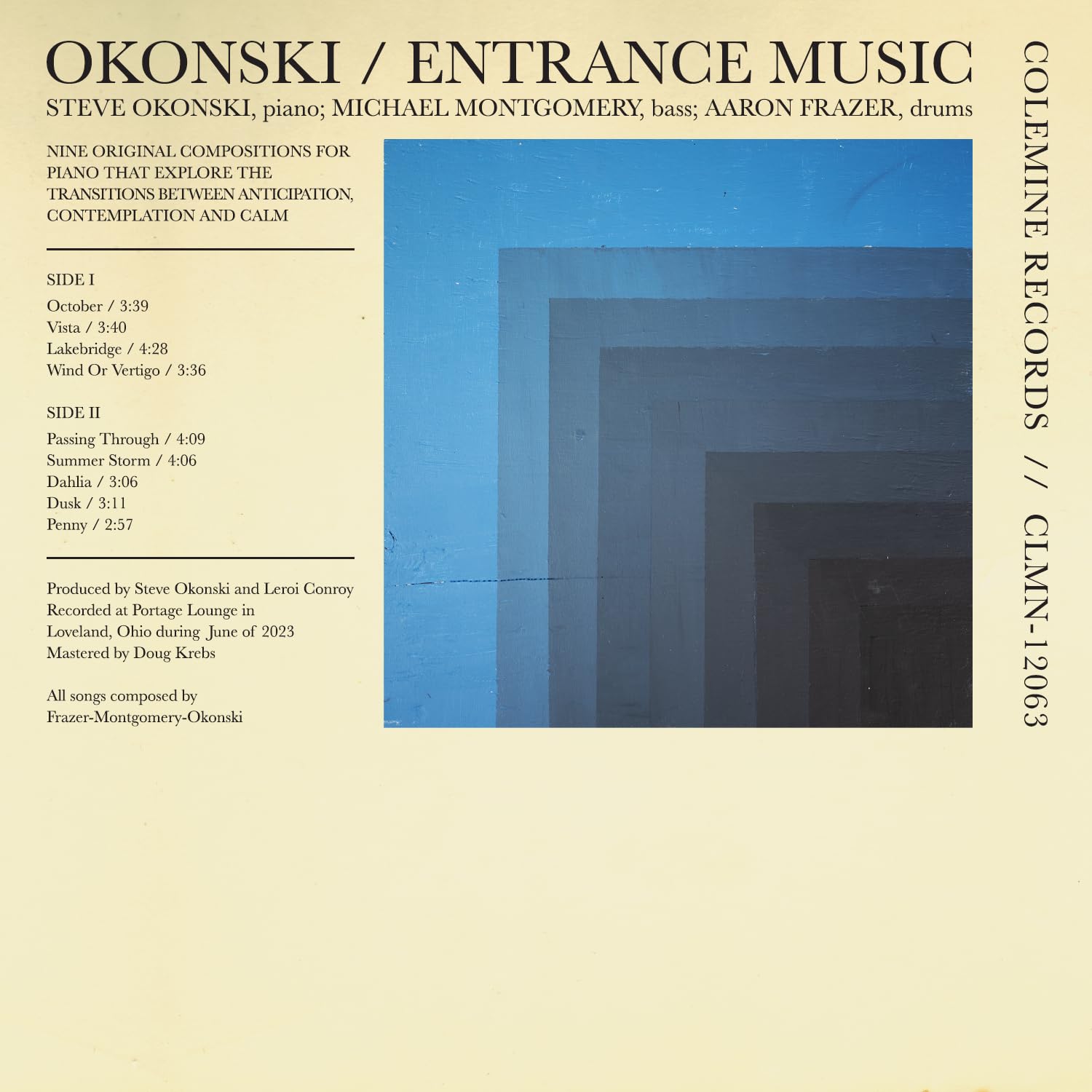 OKONSKI - Entrance Music - Vinyl (orange swirl vinyl LP (indie exclusive))