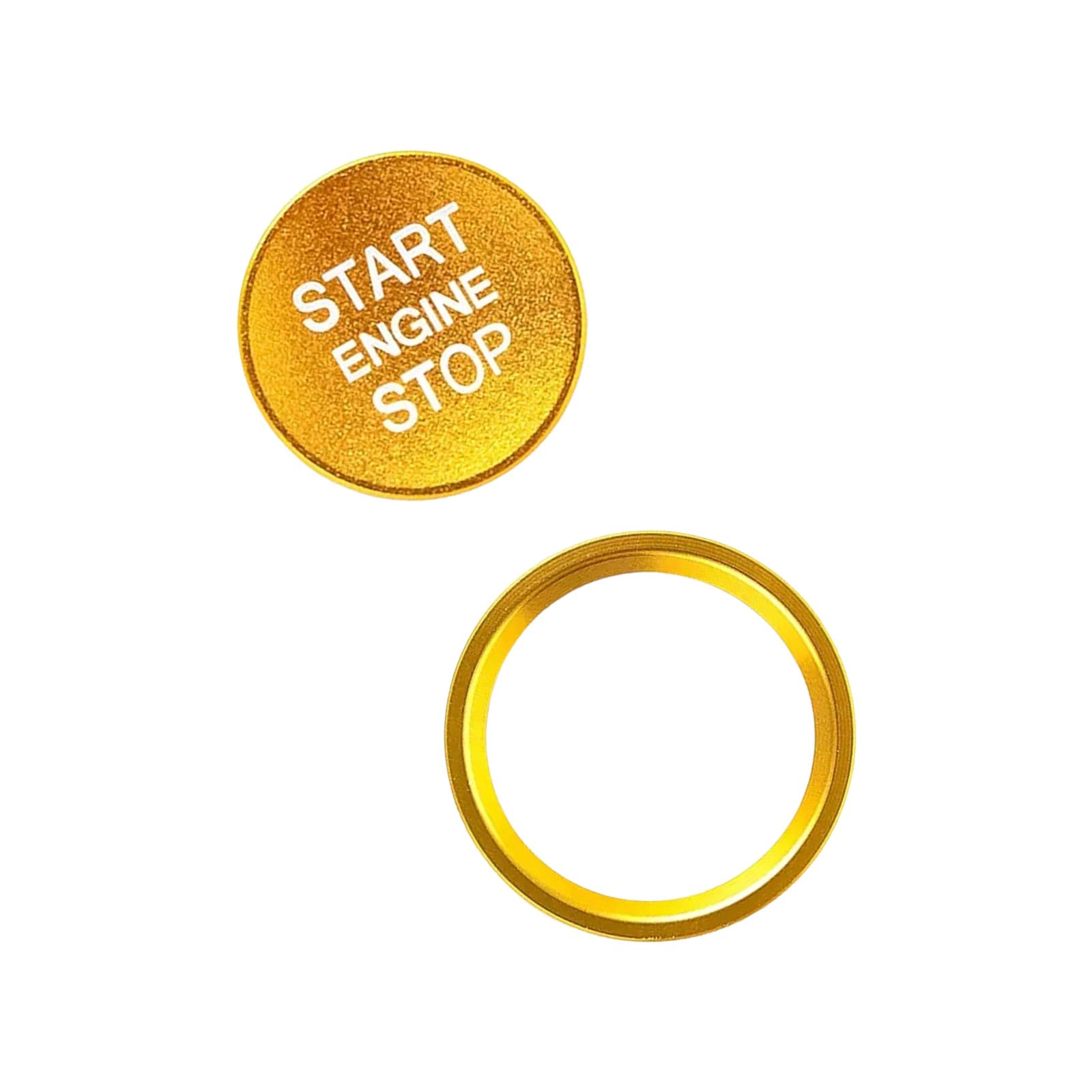 YROHGKPN Aluminum Start Stop Button Covers Easy Installation Scratch