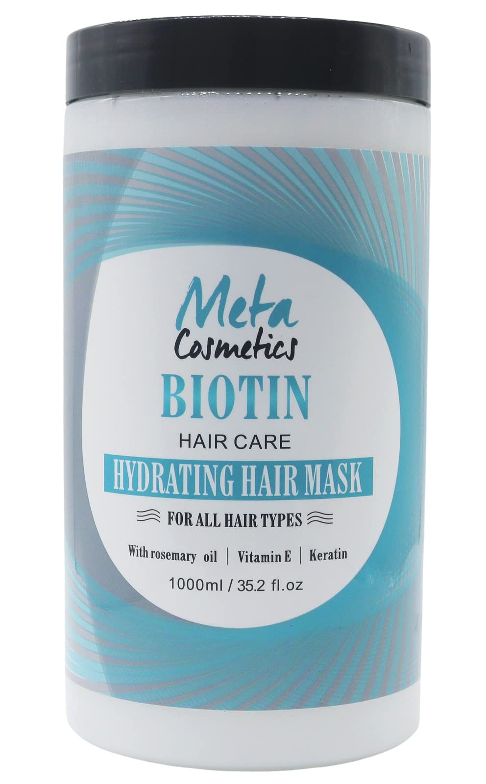 Hydrating Hair Mask 1000ml With Biotin l Deeply Moisturizes Scalp I Hair Treatment Mask