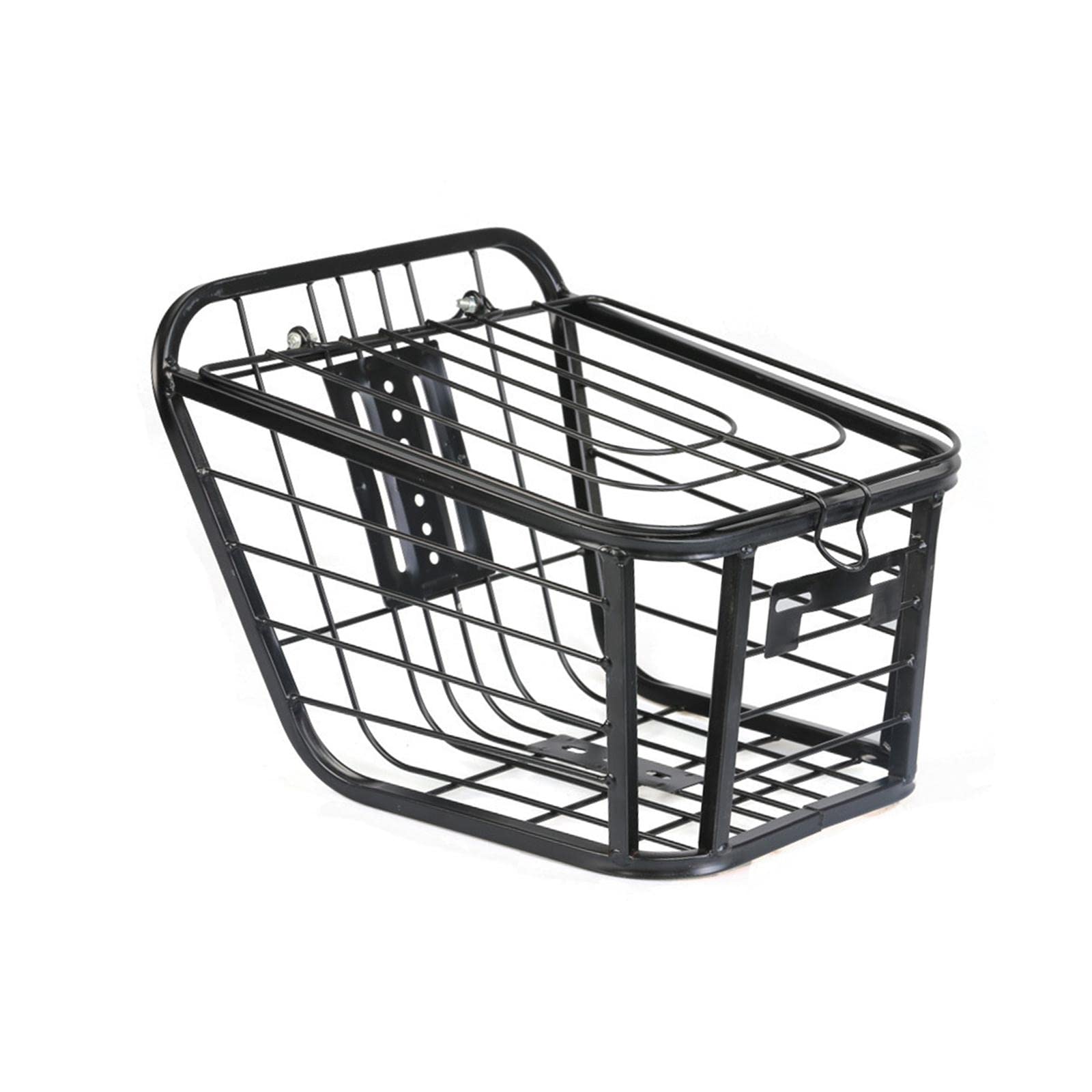 UGPLM Rear Bike Basket Bicycle Storage Basket Sundries Detachable Bike Pannier, Wire Mesh Basket, for Road Bike Women's and Men's Riding Accessory