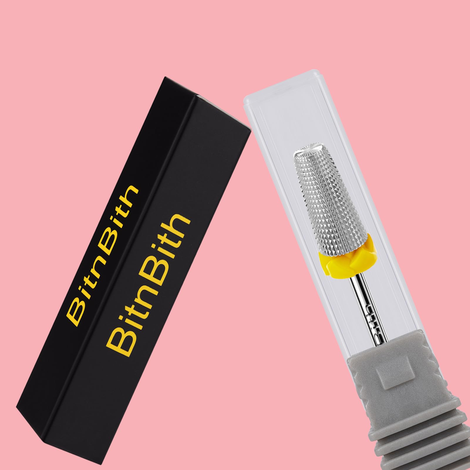 Brocas de uñas 5 en 1, brocas profesionales de carburo de 3/32 pulgadas para uñas multifunción, eliminación rápida de acrílico de gel duro para cutículas, manicura y pedicura, rotación 6