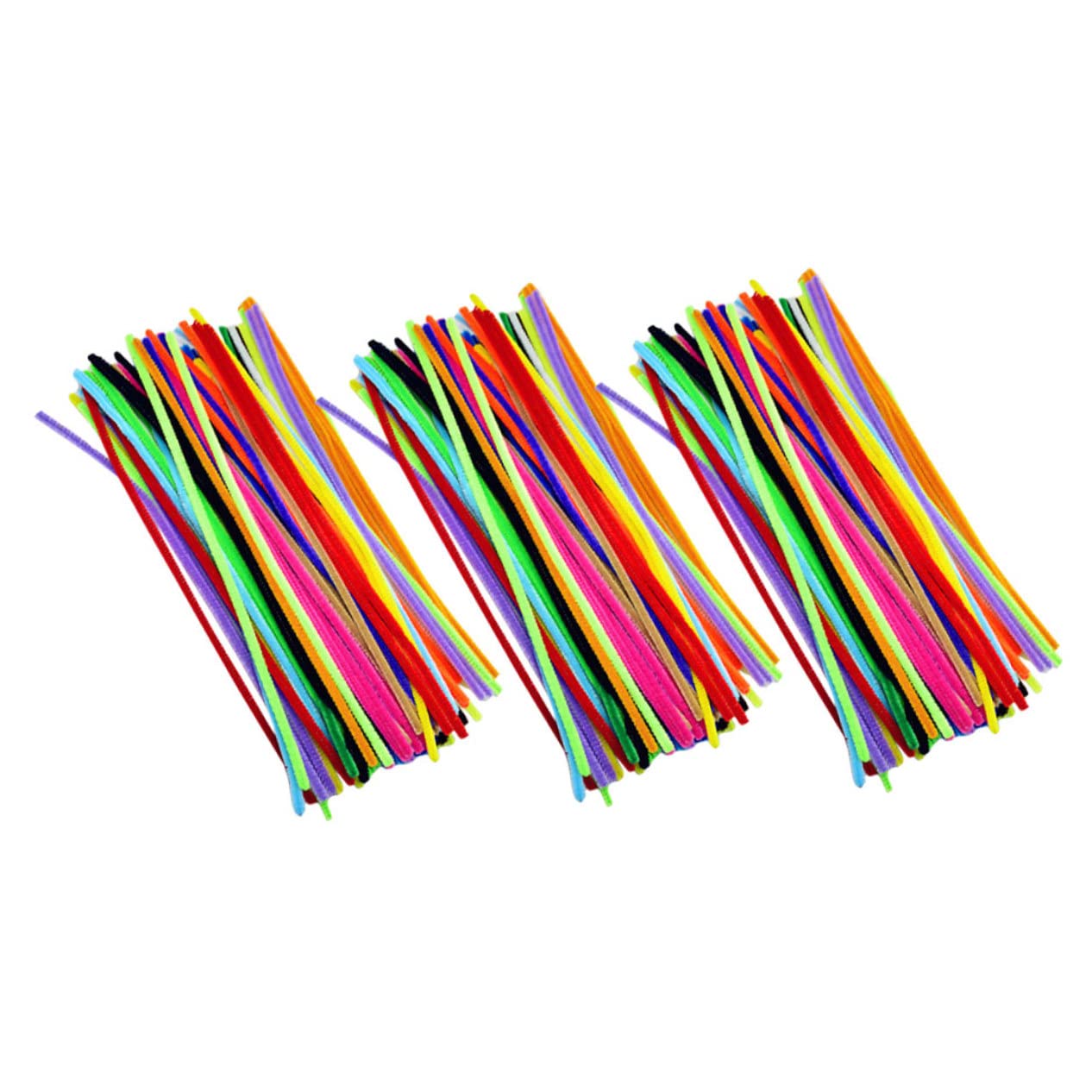 Housoutil Craft Supplies Boys and Girls 300pcs Chenille Stems Bendable Craft Cleaners for Boys and Girls' Art Projects