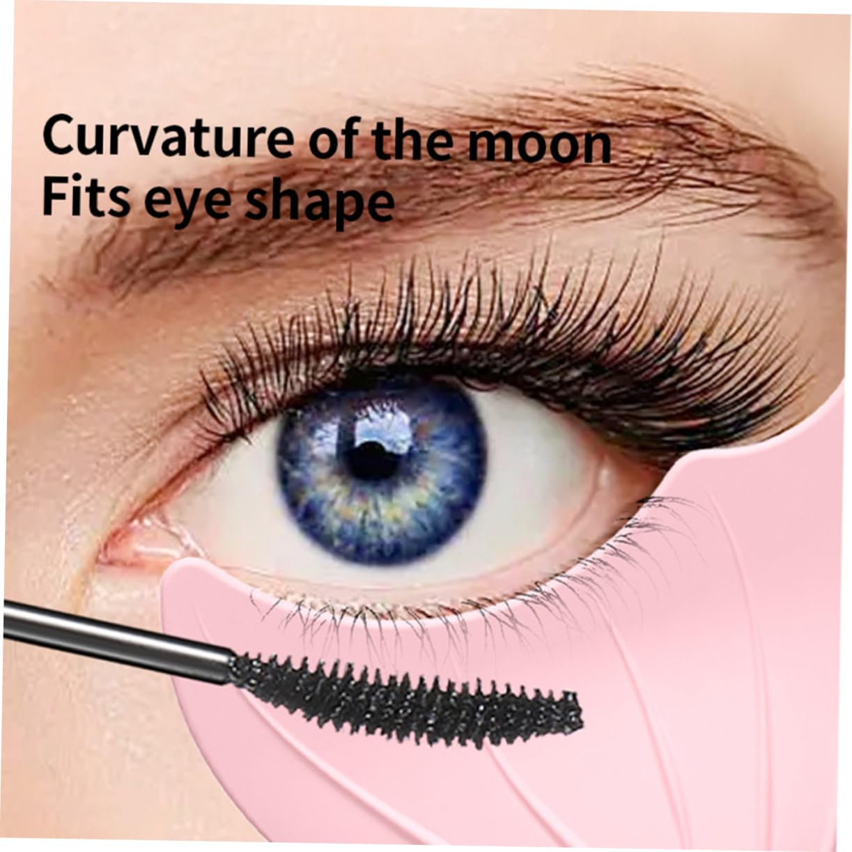 MAGICLULU 10 Pièces Eye-liner masque chauffant pour les yeux applicateur de cils palette fard a paupiere palette yeux outils kit de cils fourniture de maquillage applicateur de mascara fille