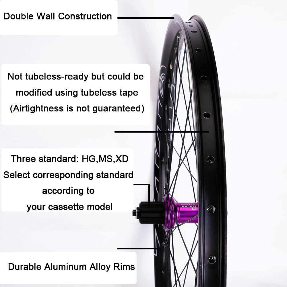 Amazon | ZTTO 29インチ/27インチ/26インチ マウンテンバイクホイール
