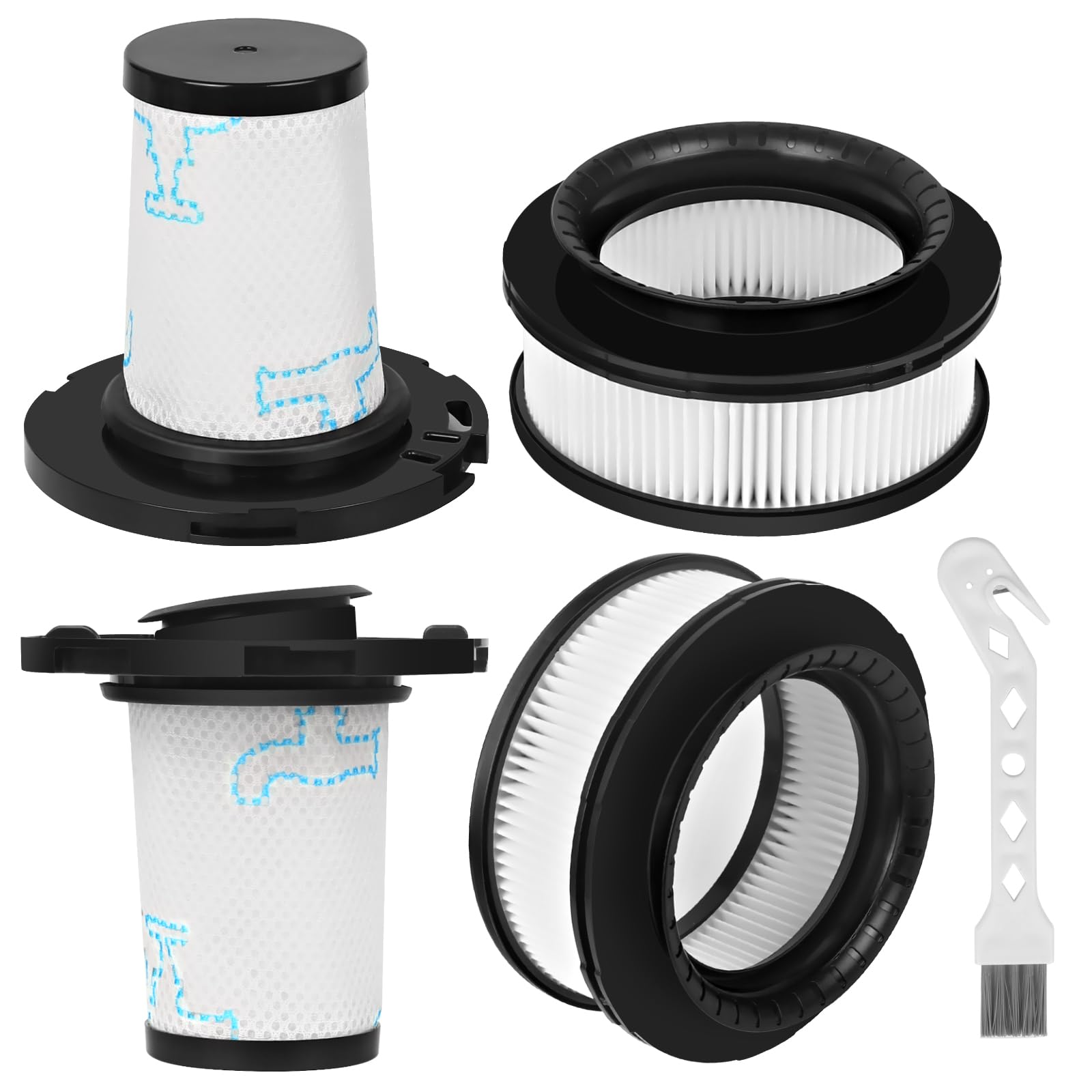 2er-Pack HEPA-Filter Für X-Force Flex Staubsauger (12.60, 13.60, 14.80, 16.60 Modelle) – Waschbar