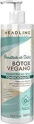 Condicionador Botox Vegano - Reconstrói, Fortalece e Realinha - HEADLINE Resultado de Salão - 500ml