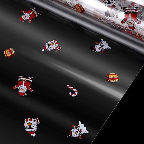 Miniatura 4 de NUOBESTY Rollo de celofán transparente para envolver bolsas de celofán, cesta de celofán, cesta de manualidades para artes y manualidades, cestas de