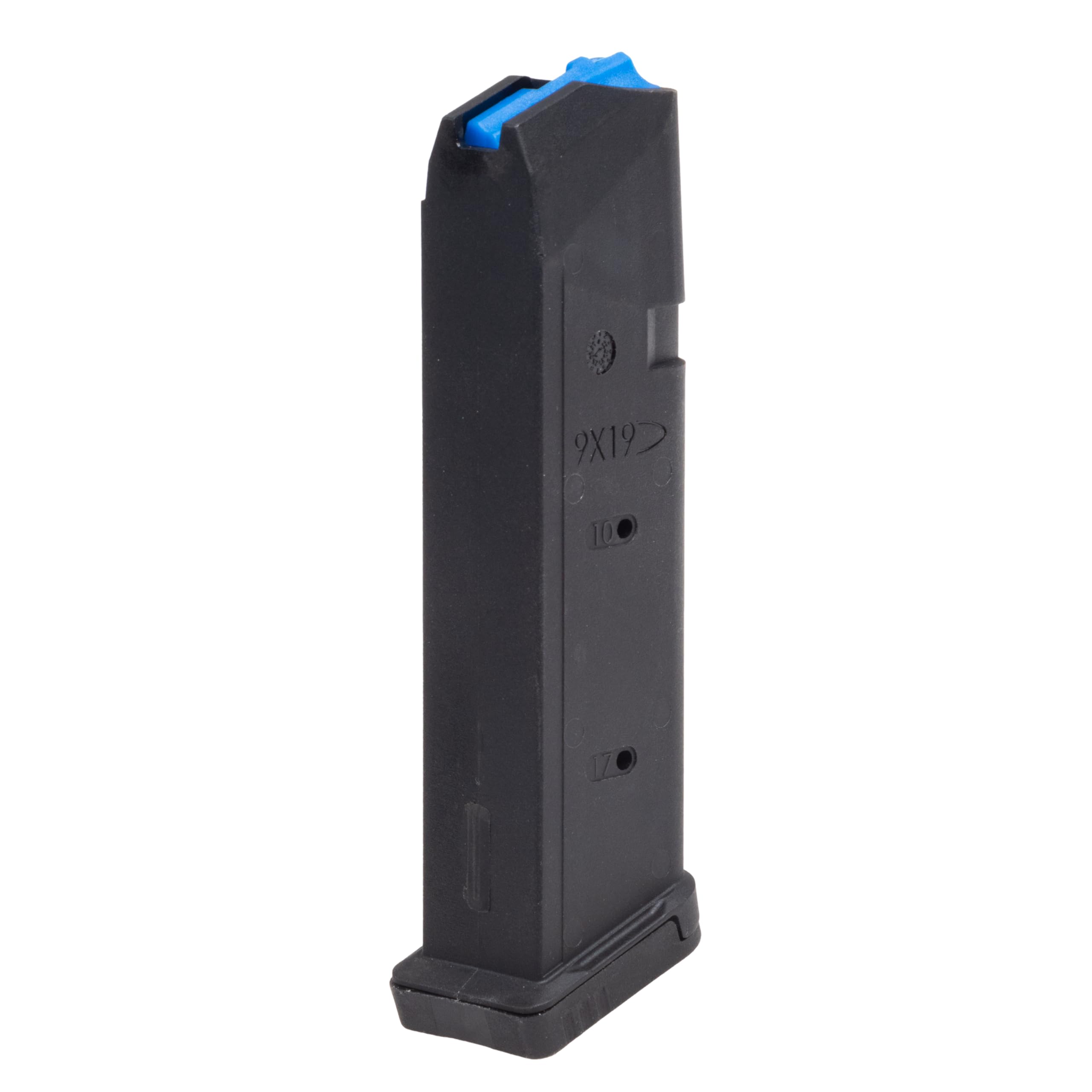 UTG Pro Unisex – Erwachsene Utg® Gl917 Polymer Magazine, for Glock®, 17 Round, 9mm SKU Rbt-gl917 Montageschiene, Schwarz, One EU