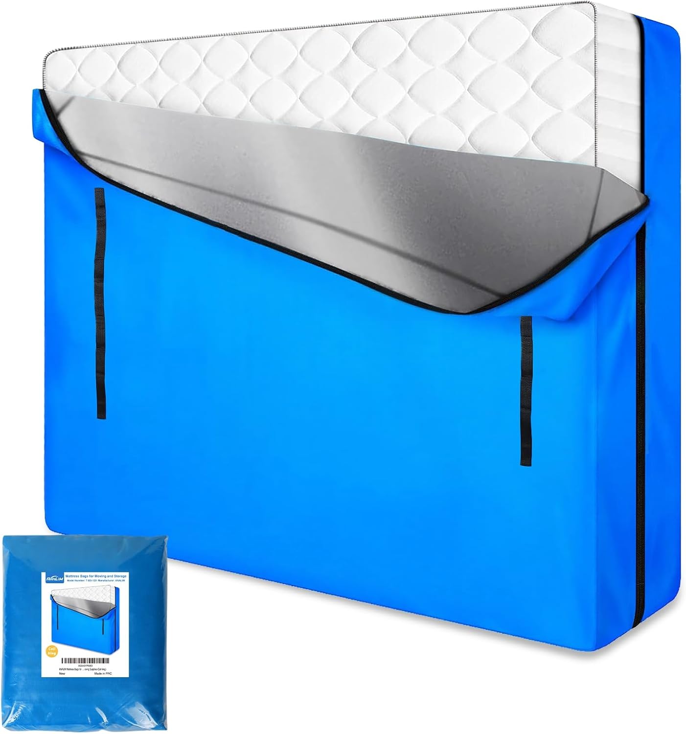 ANALIM Mattress Bags for Moving and Storage, Zippered