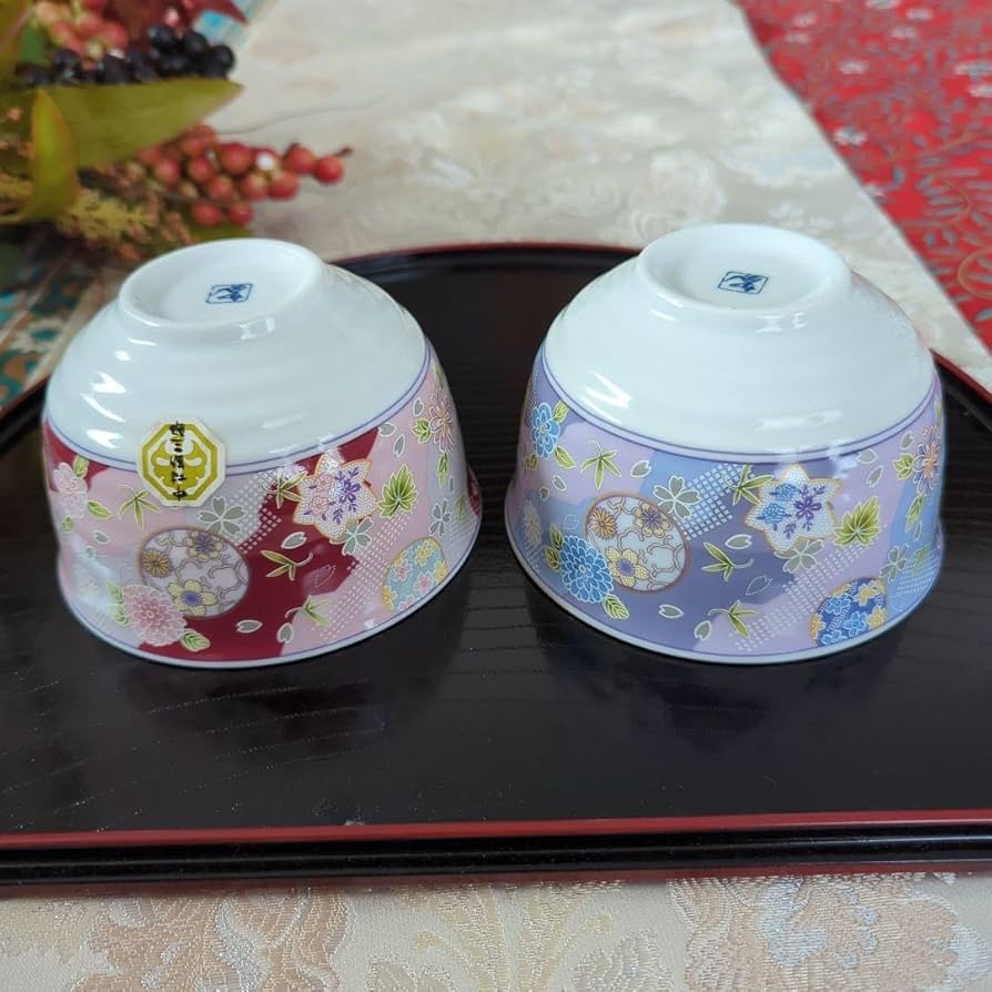 Amazon.co.jp: 中村勘三郎 華ちりめん 小丼 湯呑み 角鉢 たち吉