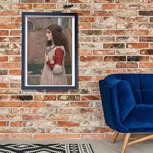 Impression d'art encadrée Juliette Waterhouse petit format mat pour petits espaces