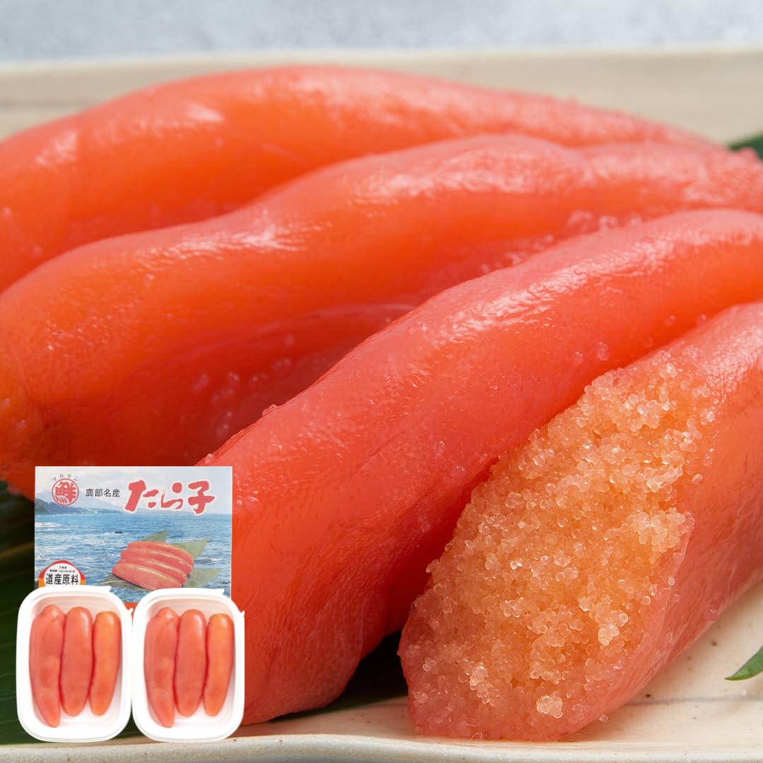 丸鮮道場水産 たらこ 北海道 噴火湾産｜北海道産 国産 お中元 小分け 高級 減塩 ギフト 鱈子 魚卵 冷凍