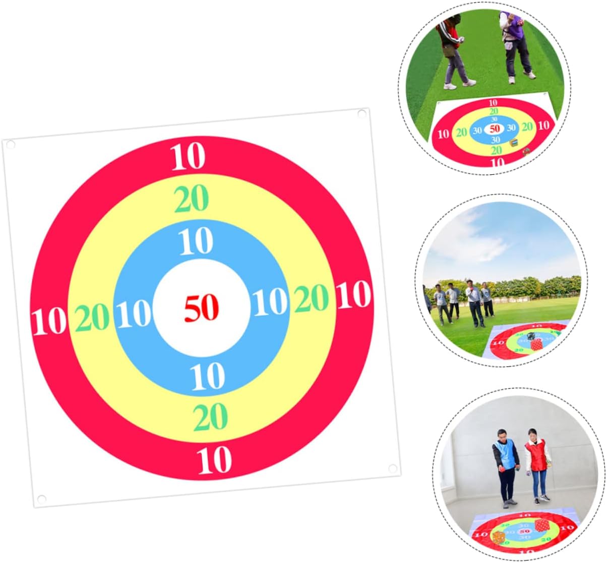 HEMOTON 1pc Outdoor Sandbag Throwing Board Game Kit Interactive Toy for Boys and Girls and Adults Outdoor Fun for Family Gatherings Design for Backyard Play