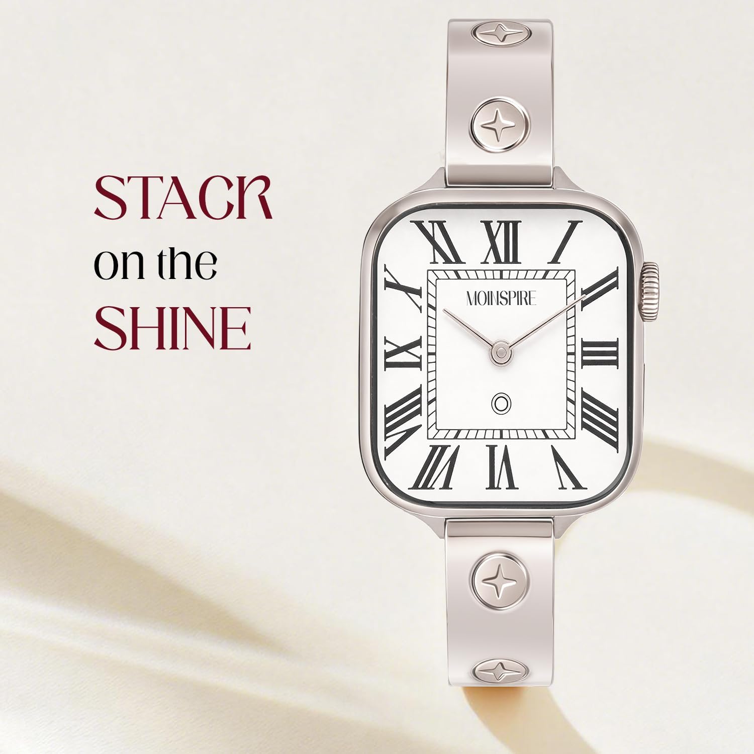 Gold Watch Bands for Women Compatible Apple Watch 40mm 41mm 38mm 42mm 46mm 44mm 45mm 49mm Adjustable Dressy Metal Jewelry Bracelet Strap for iWatch Series 11 10 9 8 7 6 5 4 3 2 1 SE Ultra - Image 7