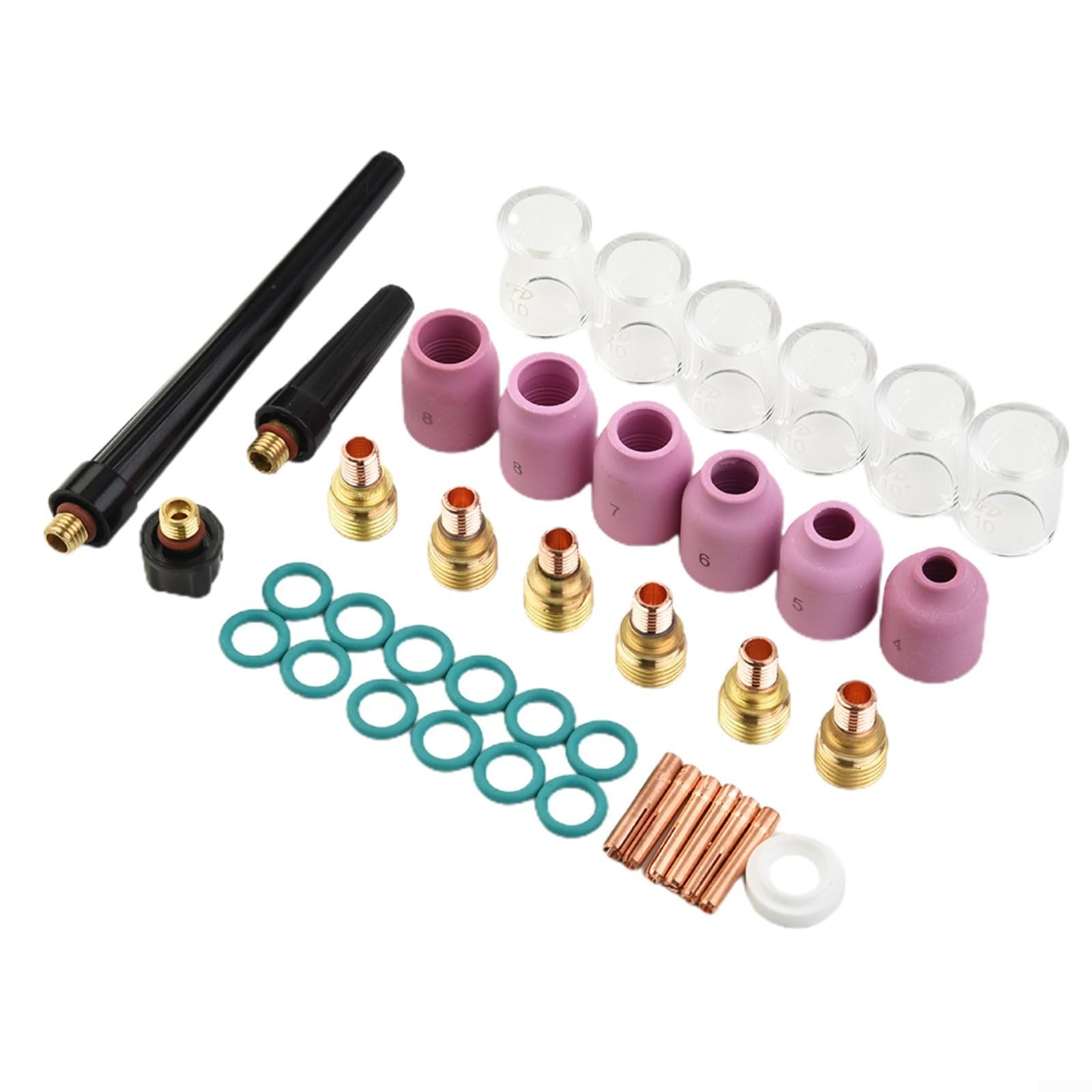 Accessoires torche soudage TIG WP-25 WP-9 WP-20 pièces consommables Lincoln Miller DB9