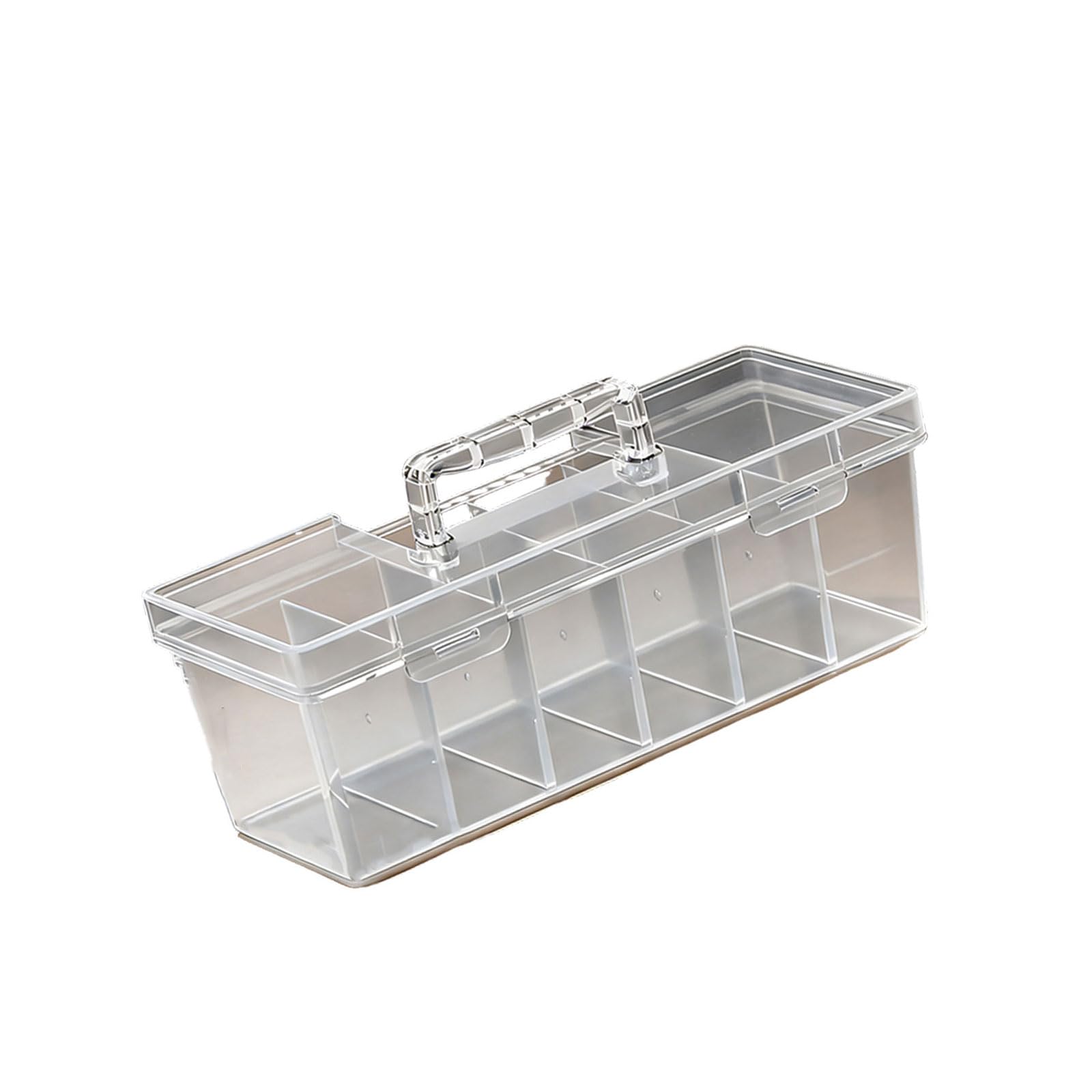 Lightweight Stackable Compartmentalized Tool Box Designed for Quick Access to Small Tool Efficient Parts Management Handheld Hardware Storage