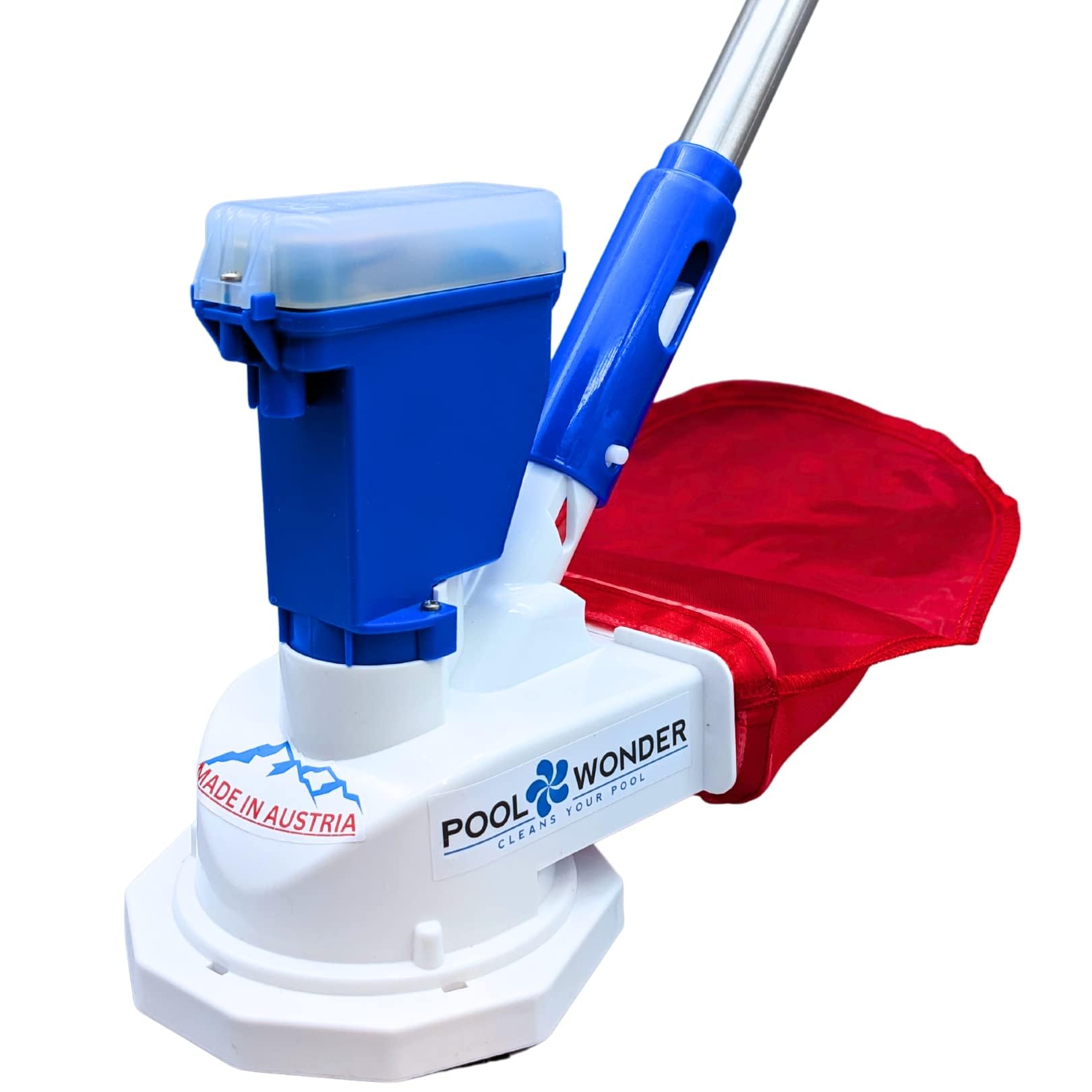 Limpiafondos Manual para Piscinas con batería Litio Recargable Poolwonder v2 Aspirador para Piscinas