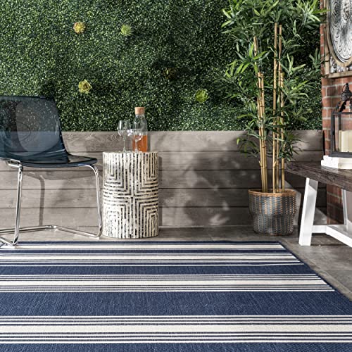 Tapete decorativo azul 4' x 6' miniatura 7