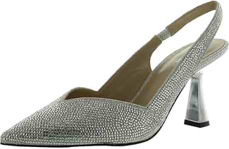 Michael Kors★MILA SLINGBACK スタッズ付 ストラップサンダル Amazon.com | Michael Kors Chelsea Sling Silver 6 M | Heeled