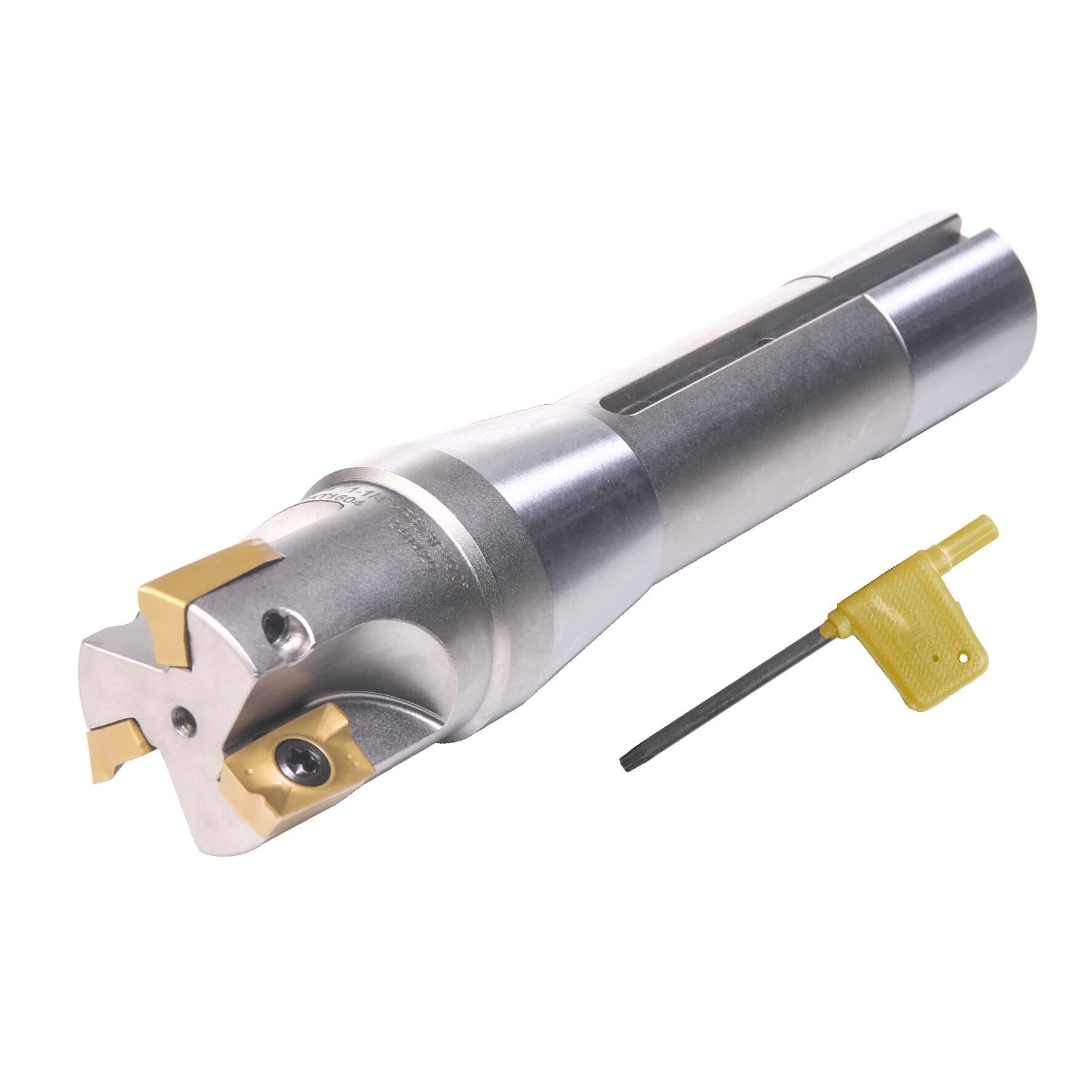 R8 End Mill - 1-1/2" Carbide Insert Milling Cutter -8 R8 End Mill - 1-1/2" Carbide Insert Milling Cutter -8