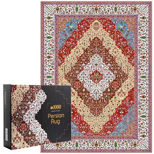1000-Piece Persian Rug Jigsaw Puzzle by HOUM – Premium Quality 50cm x...