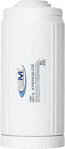 APPLIED MEMBRANES INC Cartucho de filtro de agua de neutralización de pH Filtro de calcita para aumentar la alcalinidad del agua de pH bajo Tamaño