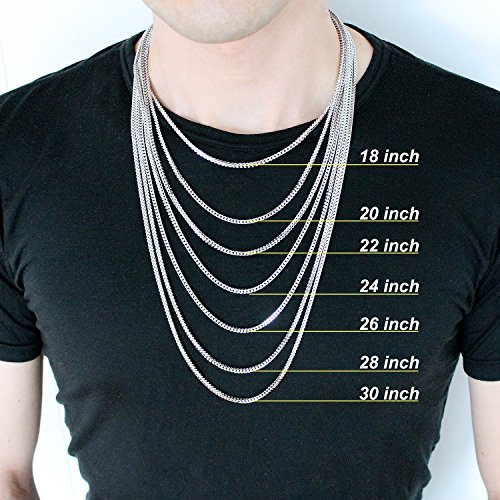 5mm .925 Sterling Silver Flat Mariner Link Anchor Chain Necklace (22")