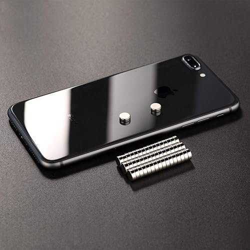 Miniatura 5 de RHINOCATS Imanes para nevera, imanes para cortauñas, pequeño imán para manualidades, imanes redondos pequeños y fuertes, 0.236 in x 0.118 in