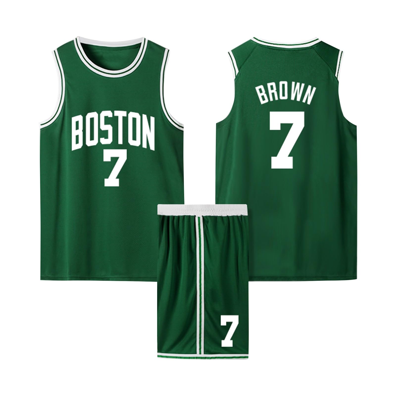 Completo de Baloncesto para Niños, Camiseta sin Mangas y Pantalón Corto
