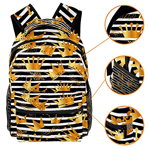 Sac à dos décontracté à motif géométrique multicolore pour étudiant et voyage - 3