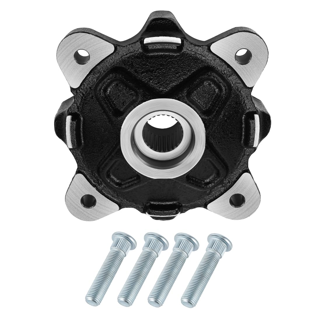 Vorderes Radnaben mit Radbolzen passend für Polaris RZR 900 800-4 570 Ranger 800 Diesel-900 700 ACE 570 900 2009-2019 5137659-067 5142569-067 5136254-067
