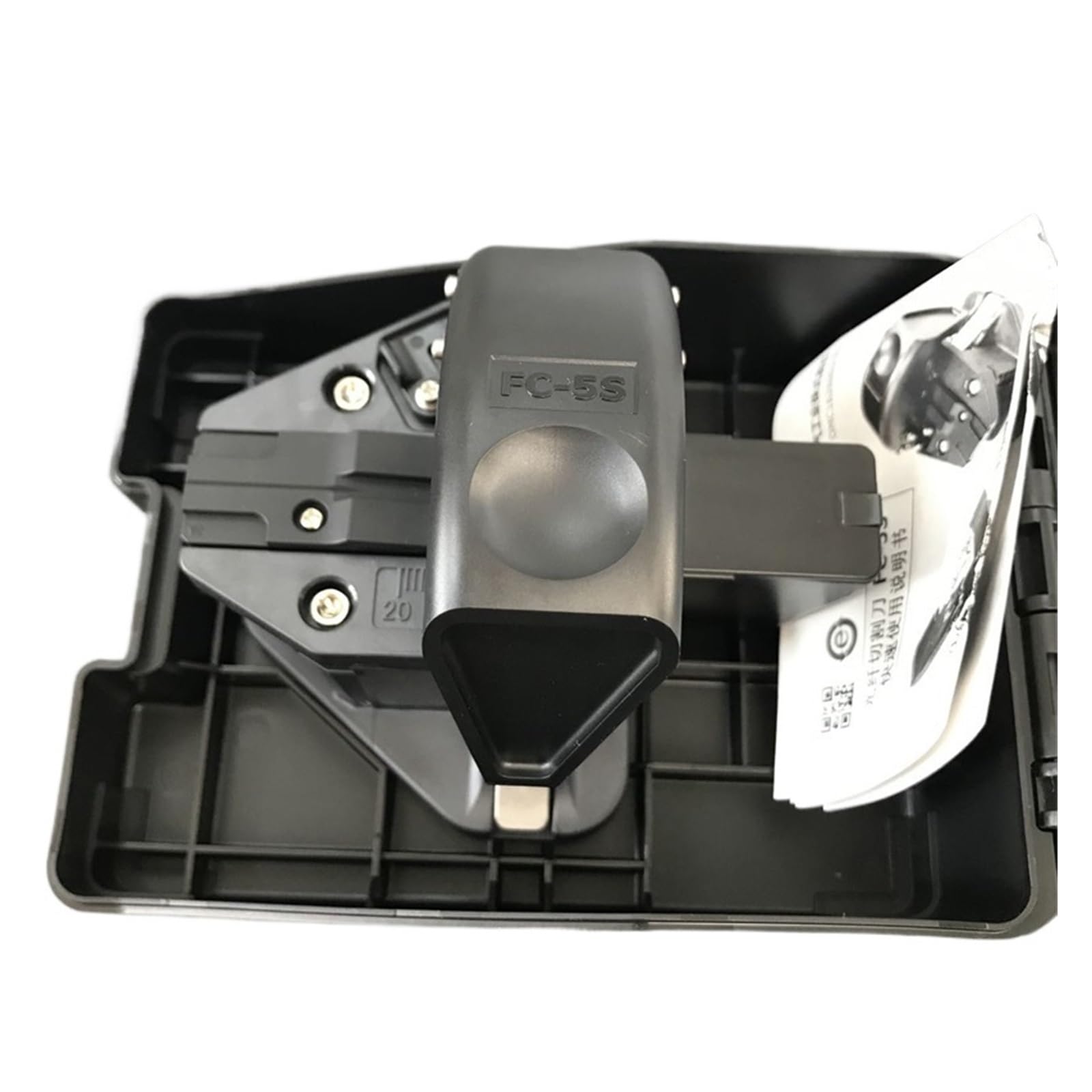 Strumento di Taglio e spelatura per Fibra Ottica Fiber Cleaver FC-5S Strumenti for coltelli in Fibra Ottica Cutter Coltello for Taglio Cavi ad Alta precisione