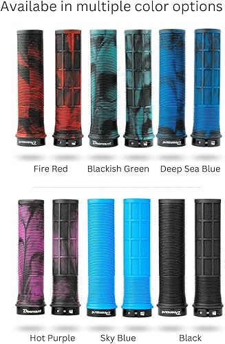 Miniatura 4 de Empuñaduras de bicicleta para manillar de bicicleta - Cómodos agarres de bloqueo para bicicleta de montaña, BMX, disponibles en múltiples opciones