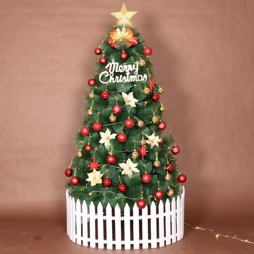 Sjdopulse A Christmas Tree Rtificial Premium Hinged Spruce Full Tree,Xmas Tree Solid Metal Stand Perfect For Holiday Dec Christmas Tree,,150Cm(5Ft)