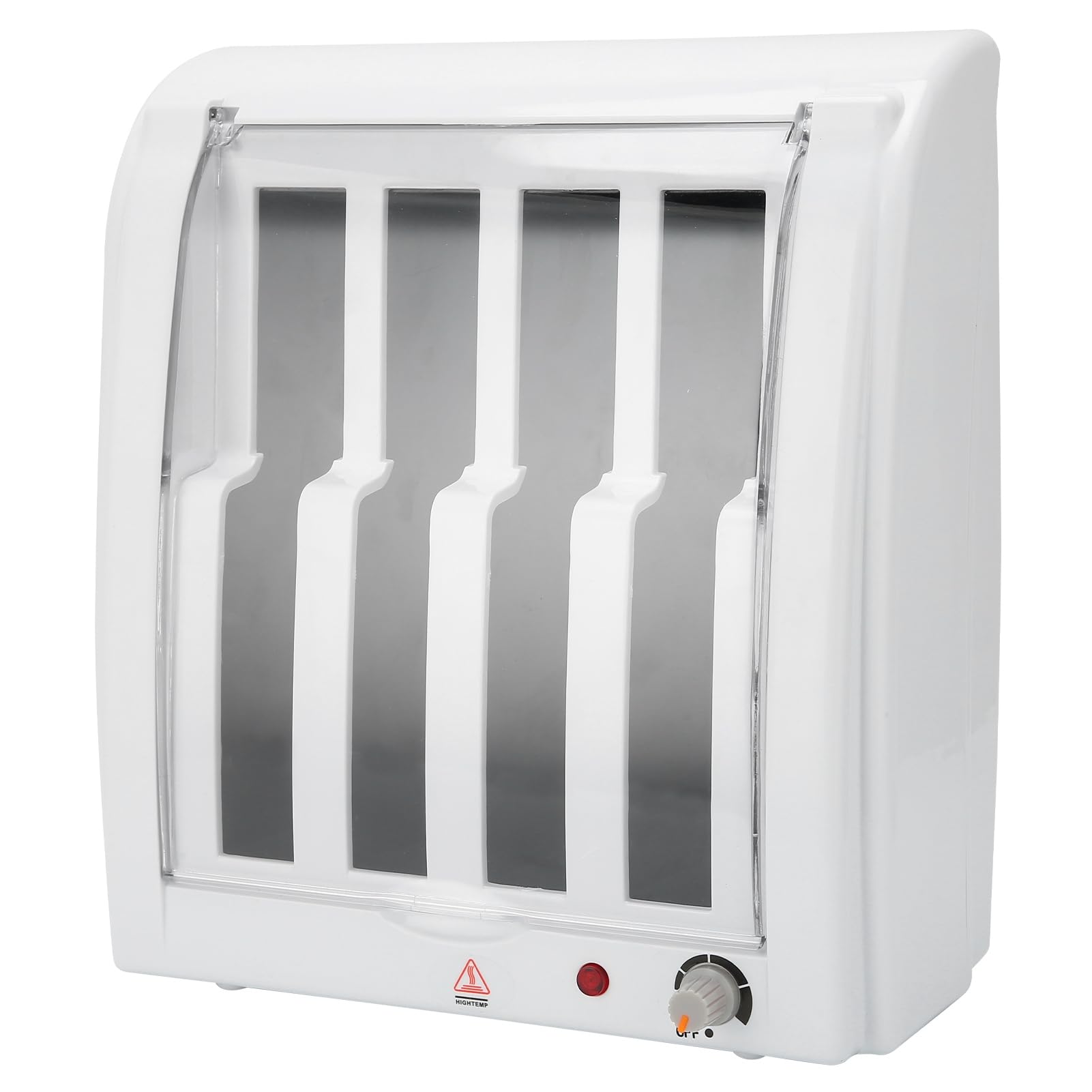 Wakects Haarwachs-Wärmer, Professionelles Wachs-Heizgerät, 200W, für Heim und Salon, Haarentfernungsgerät mit Kompaktem ABS-Design ((ohne Wachs) Europäischer Stecker 220V)
